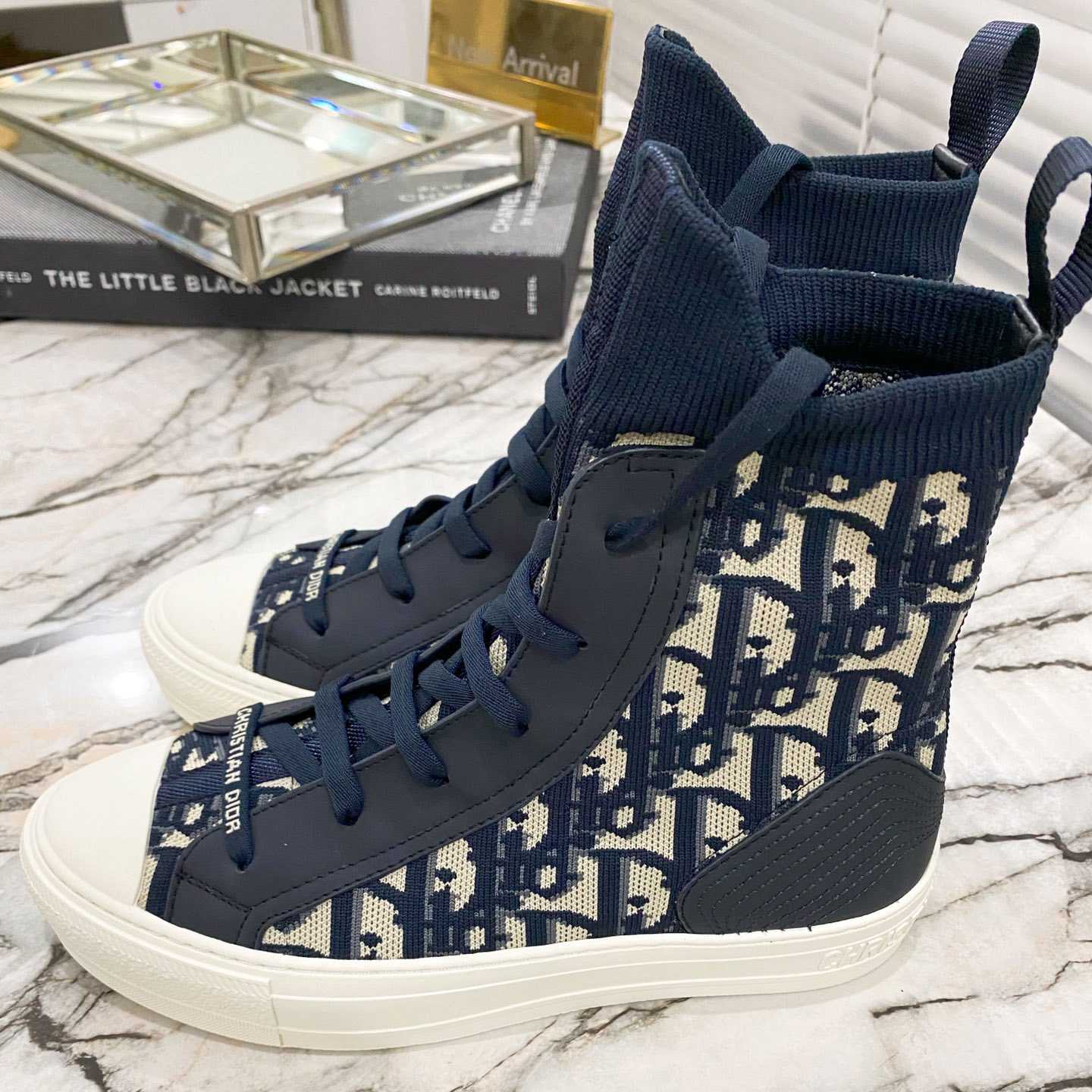 Dior Walk'n'Dior High-Top Sneaker - EUR FASHION