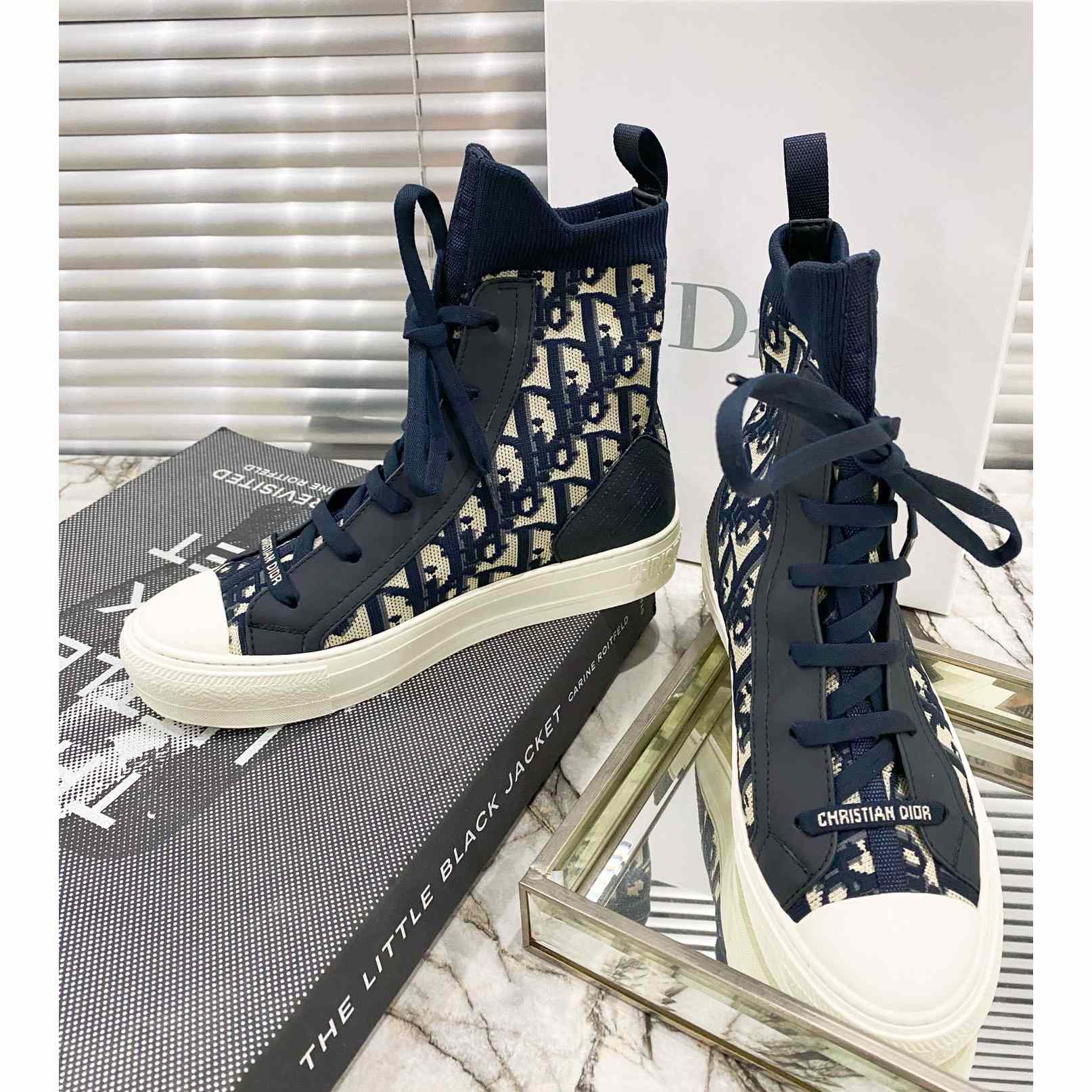 Dior Walk'n'Dior High-Top Sneaker - EUR FASHION