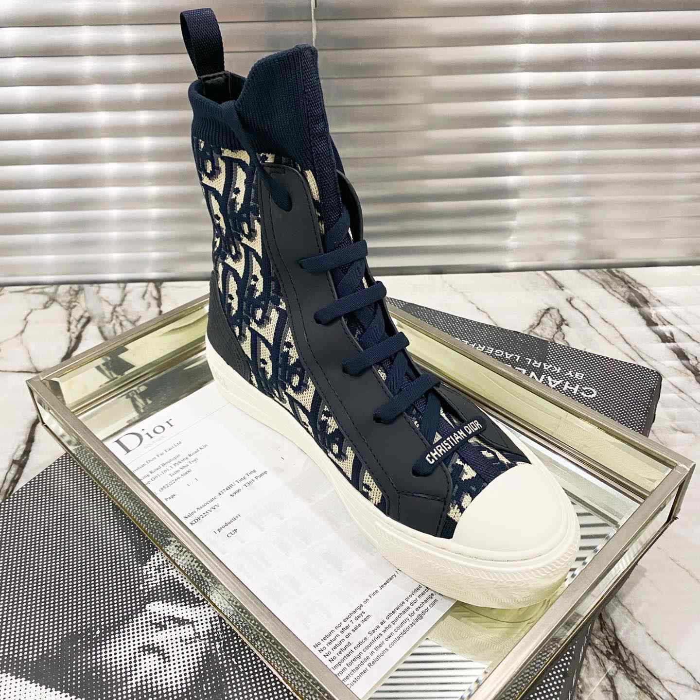 Dior Walk'n'Dior High-Top Sneaker - EUR FASHION