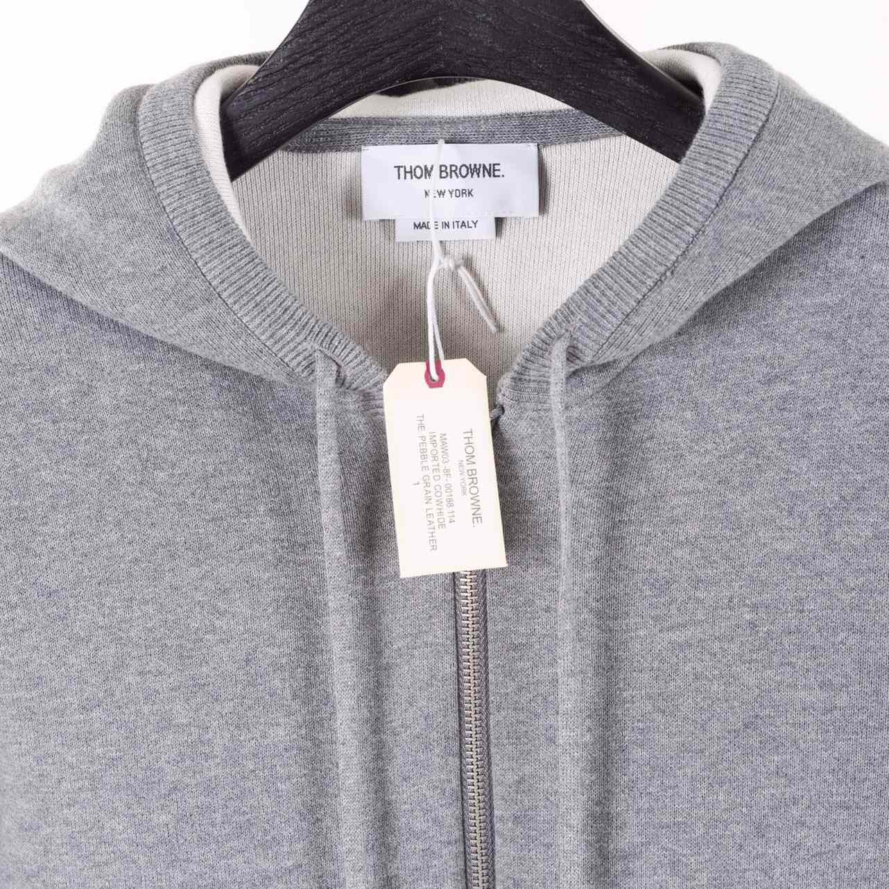 Thom Browne Hector Zip Hoodie - EUR FASHION