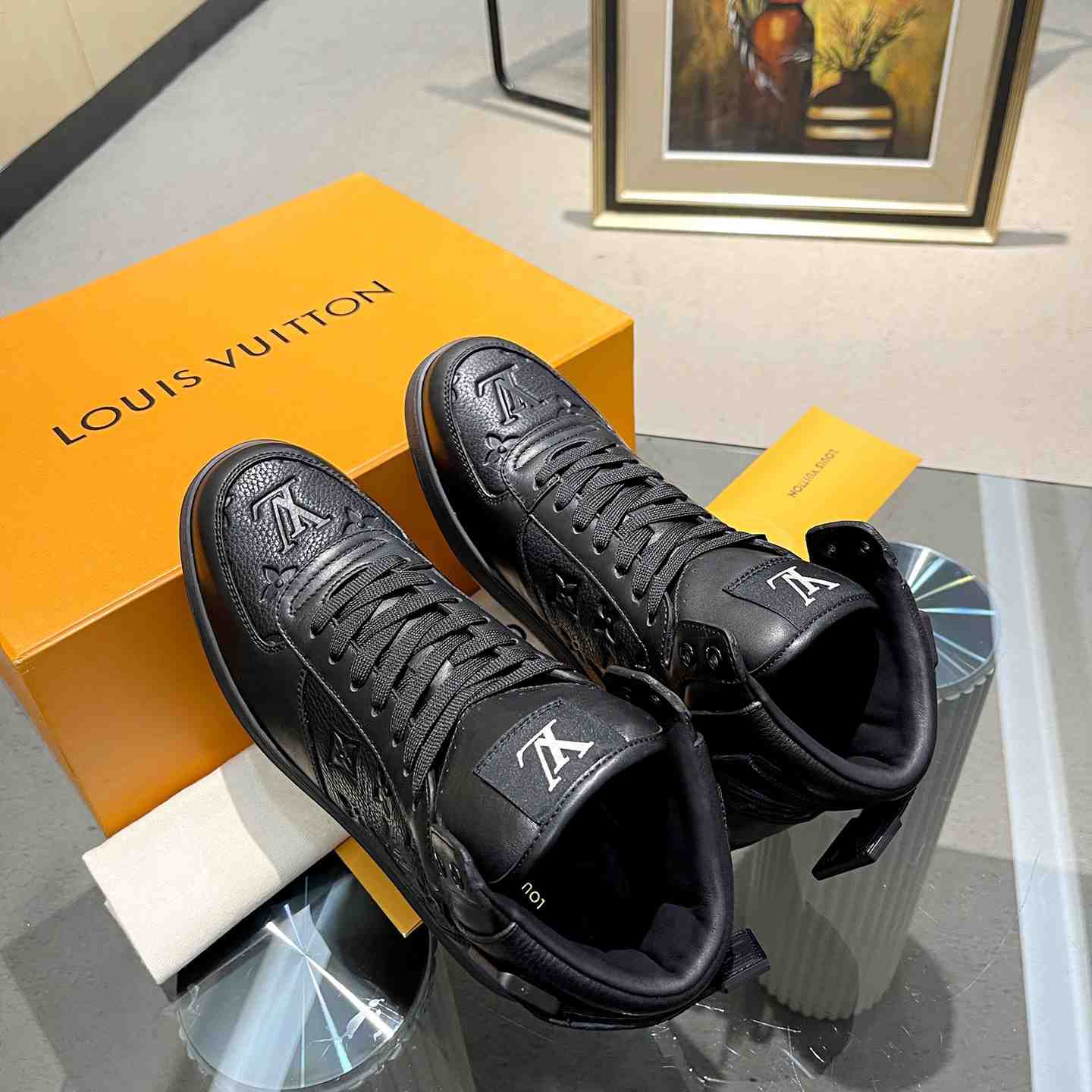 Louis Vuitton Rivoli Sneaker Boot     - EUR FASHION