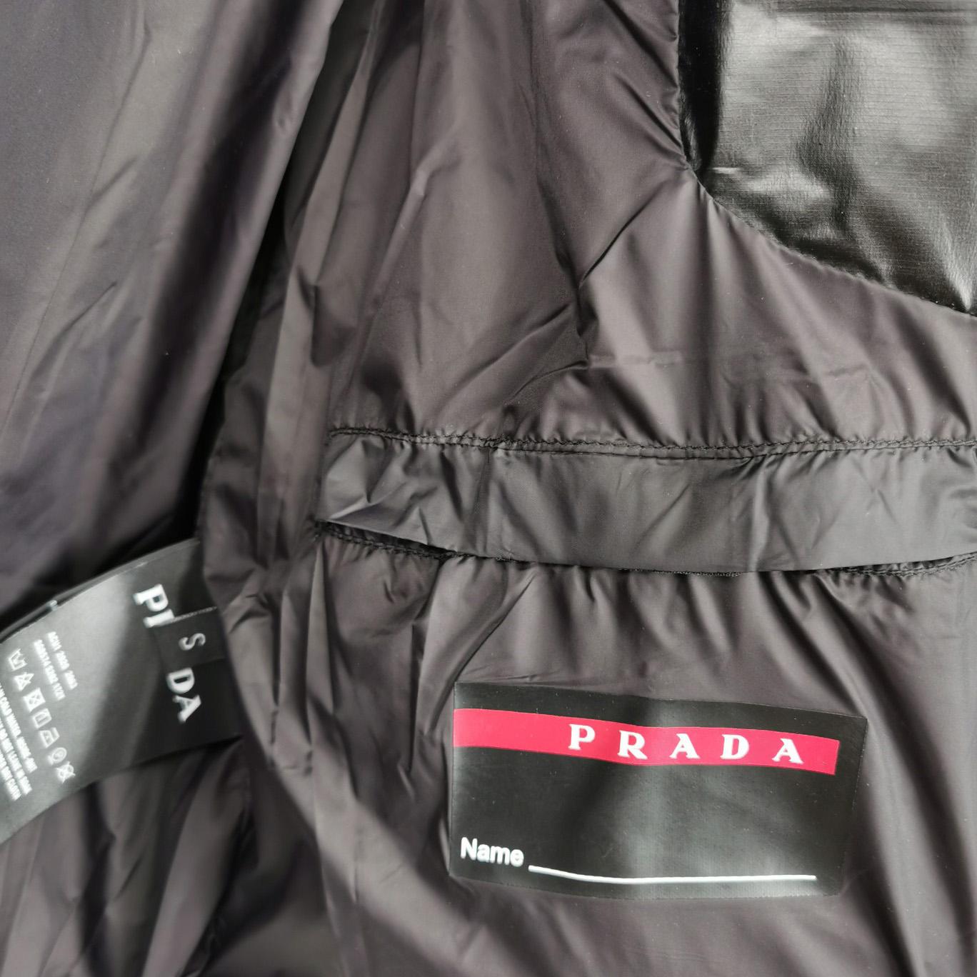 Prada Light Nylon Hooded Puffer Jacket - EUR FASHION