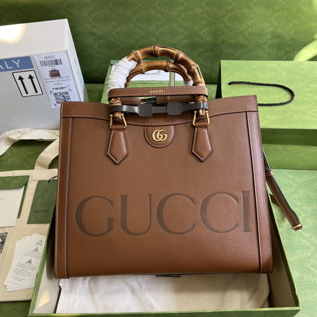 Gucci Diana Medium Top Handle Bag(35-30-14cm) - EUR FASHION