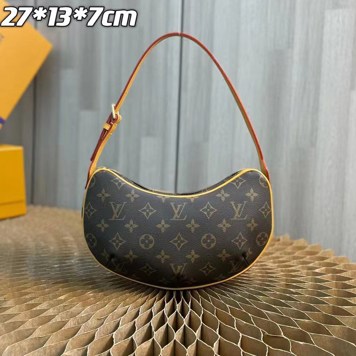 Louis Vuitton Pochette Croissant Handbag(27-13-7cm)     M51510 - EUR FASHION