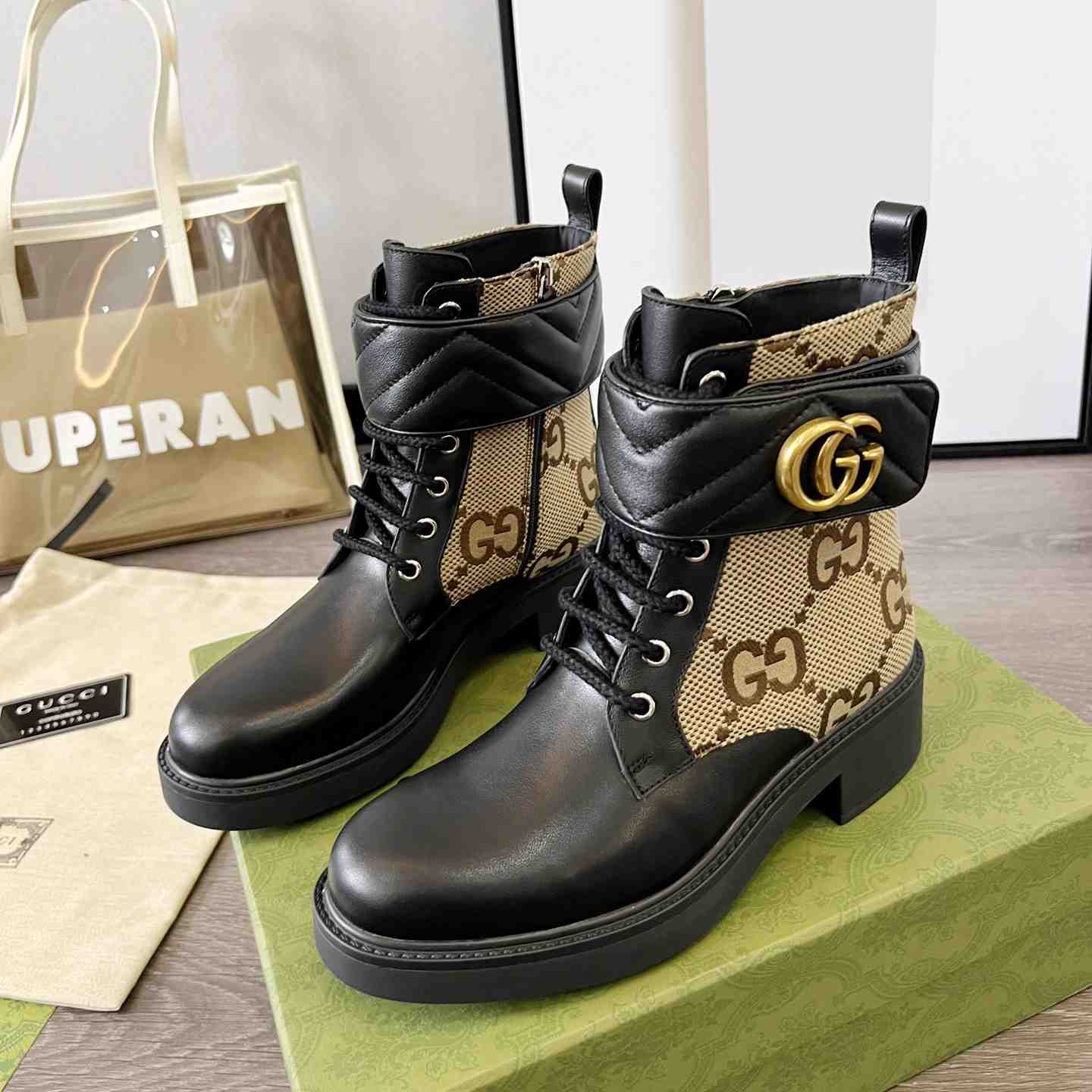 Gucci Women's Ankle Boot With Double G - EUR FASHION