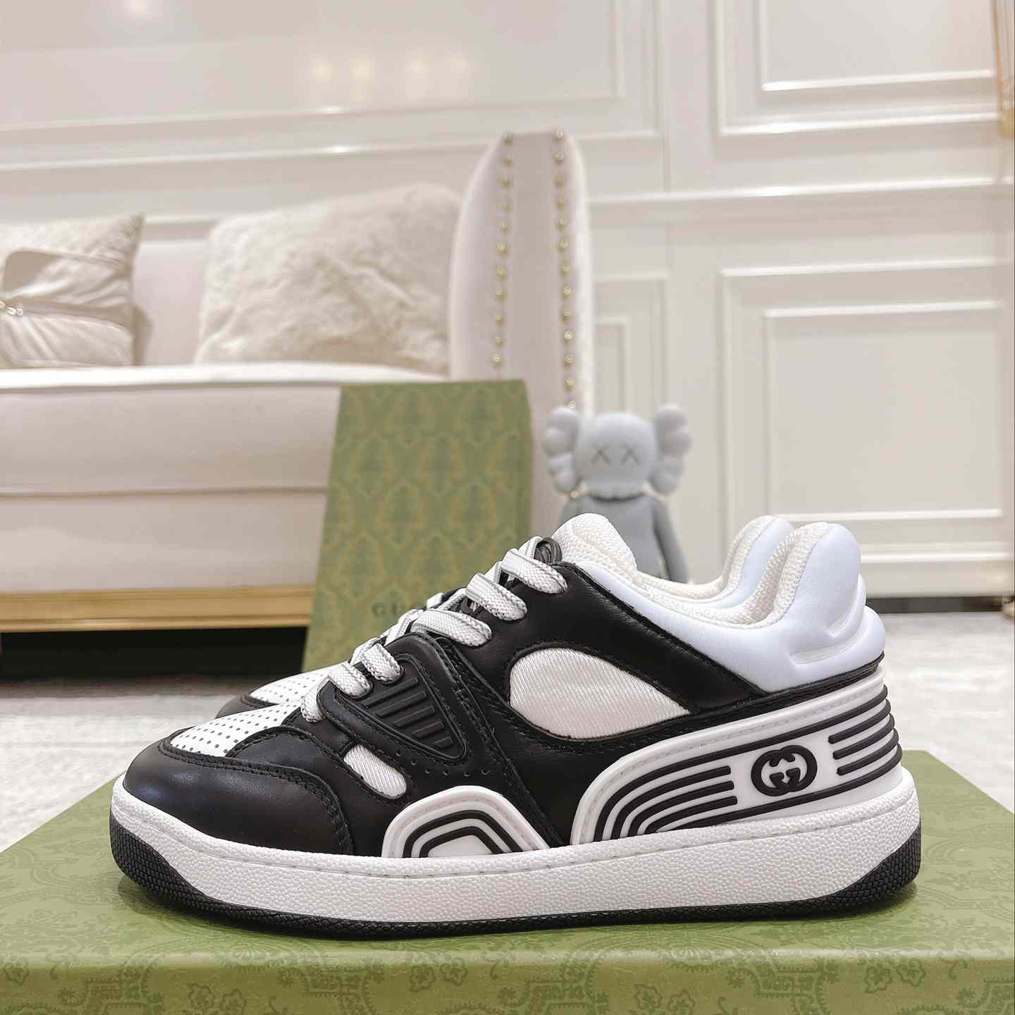 Gucci Basket Sneaker With lnterlocking G  - EUR FASHION