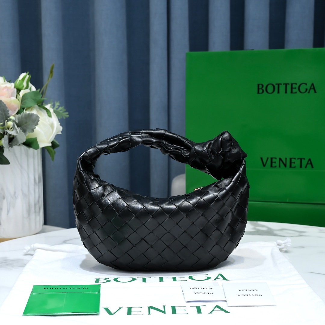 Bottega Veneta Mini Jodie Intrecciato Leather Top Handle Bag(28-23-8cm) - EUR FASHION