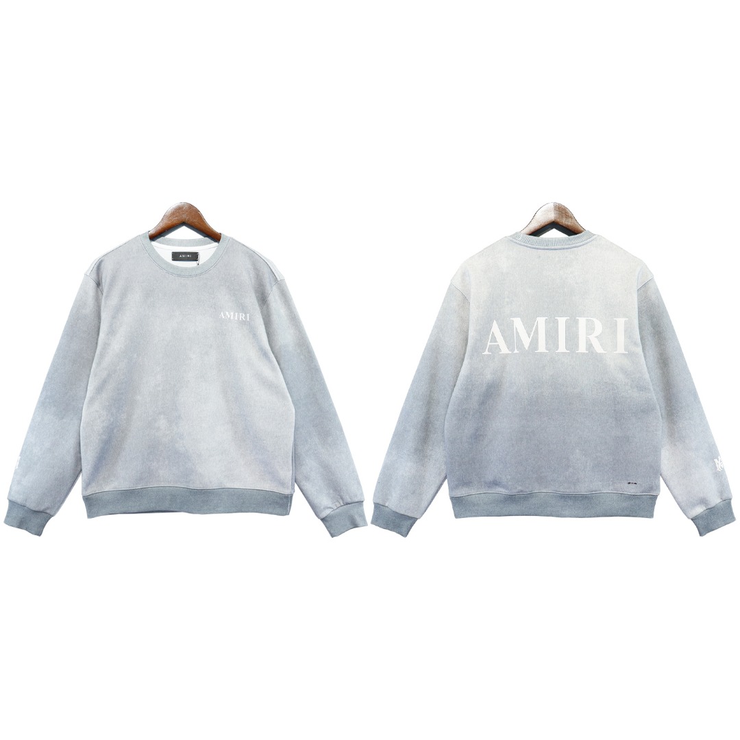 Amiri Logo Cotton Sweatshirt - EUR FASHION