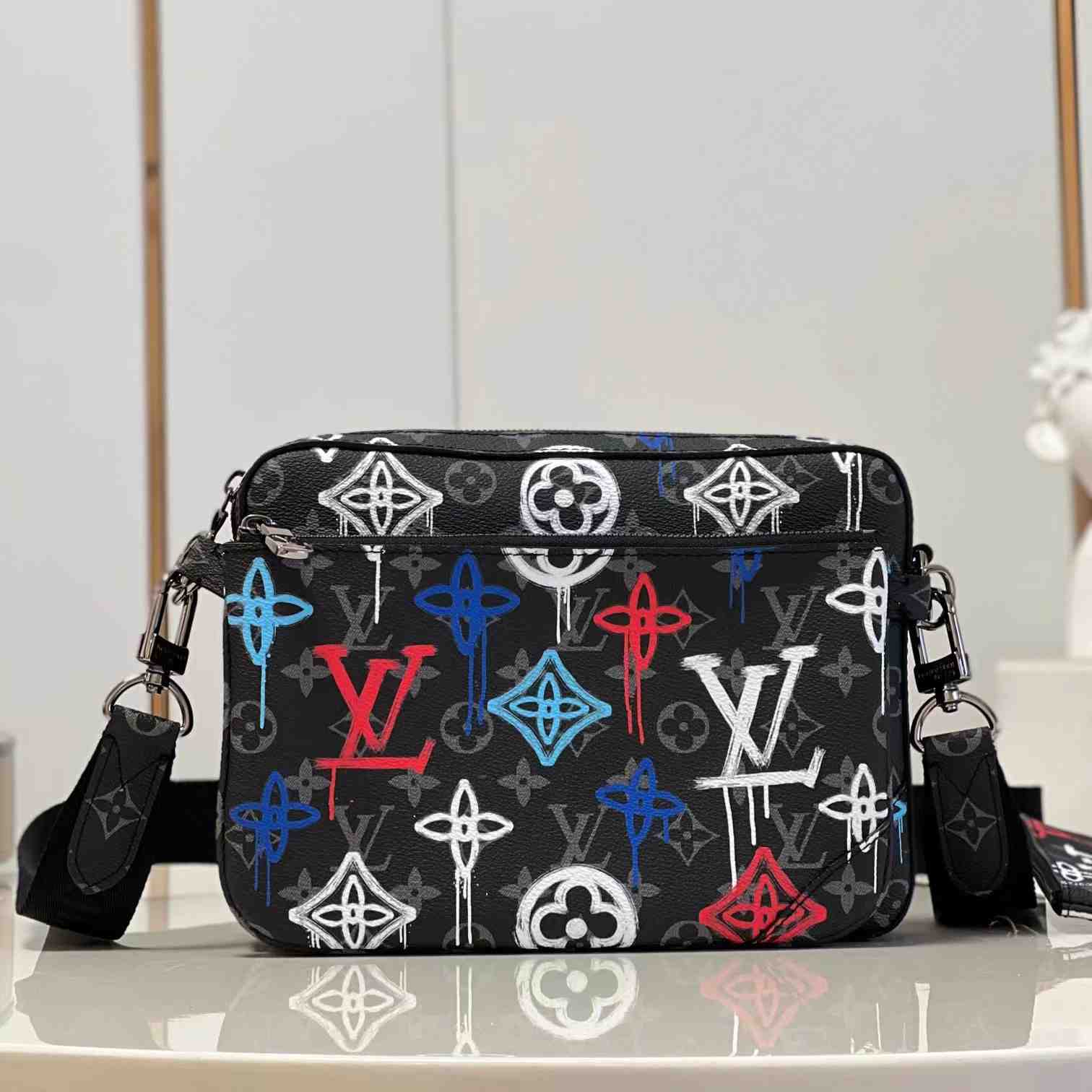 Louis Vuitton Trio Messenger(25-18.5-7cm)   M21396 - EUR FASHION