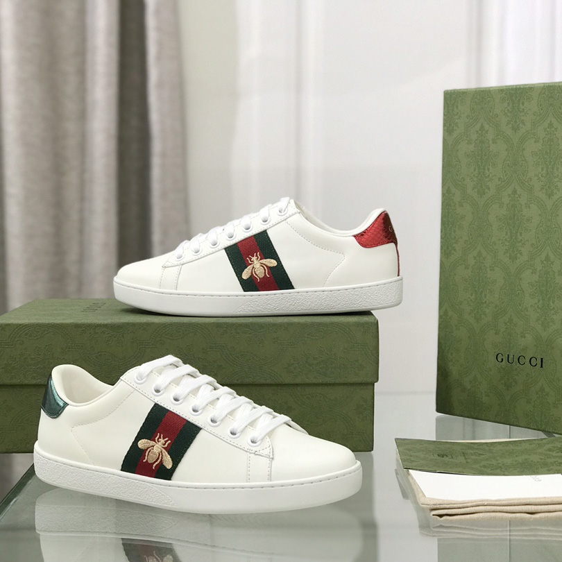 Gucci Ace Sneaker With Bee - EUR FASHION