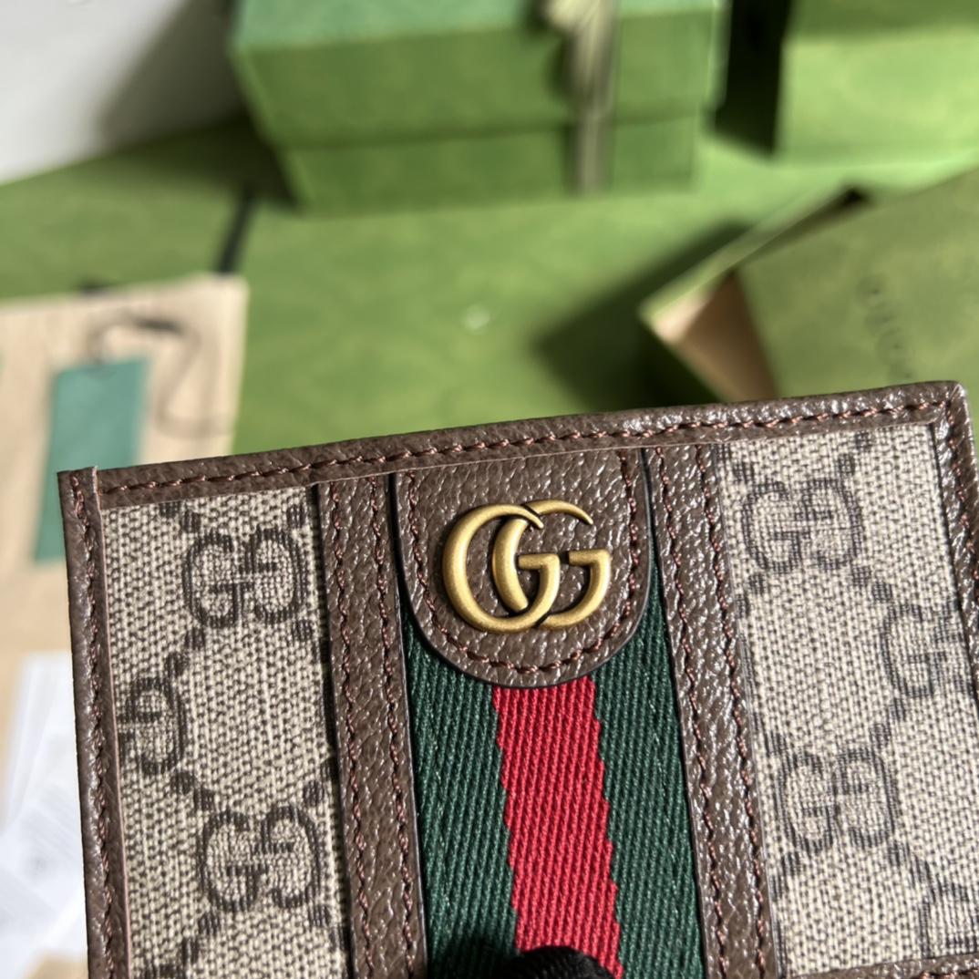 Gucci Ophidia GG Card Case(11-7cm) - EUR FASHION