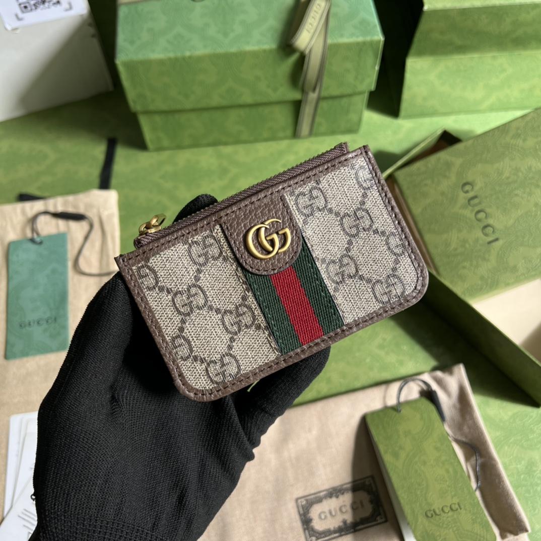 Gucci Ophidia Card Case(12-7.5-1cm) - EUR FASHION