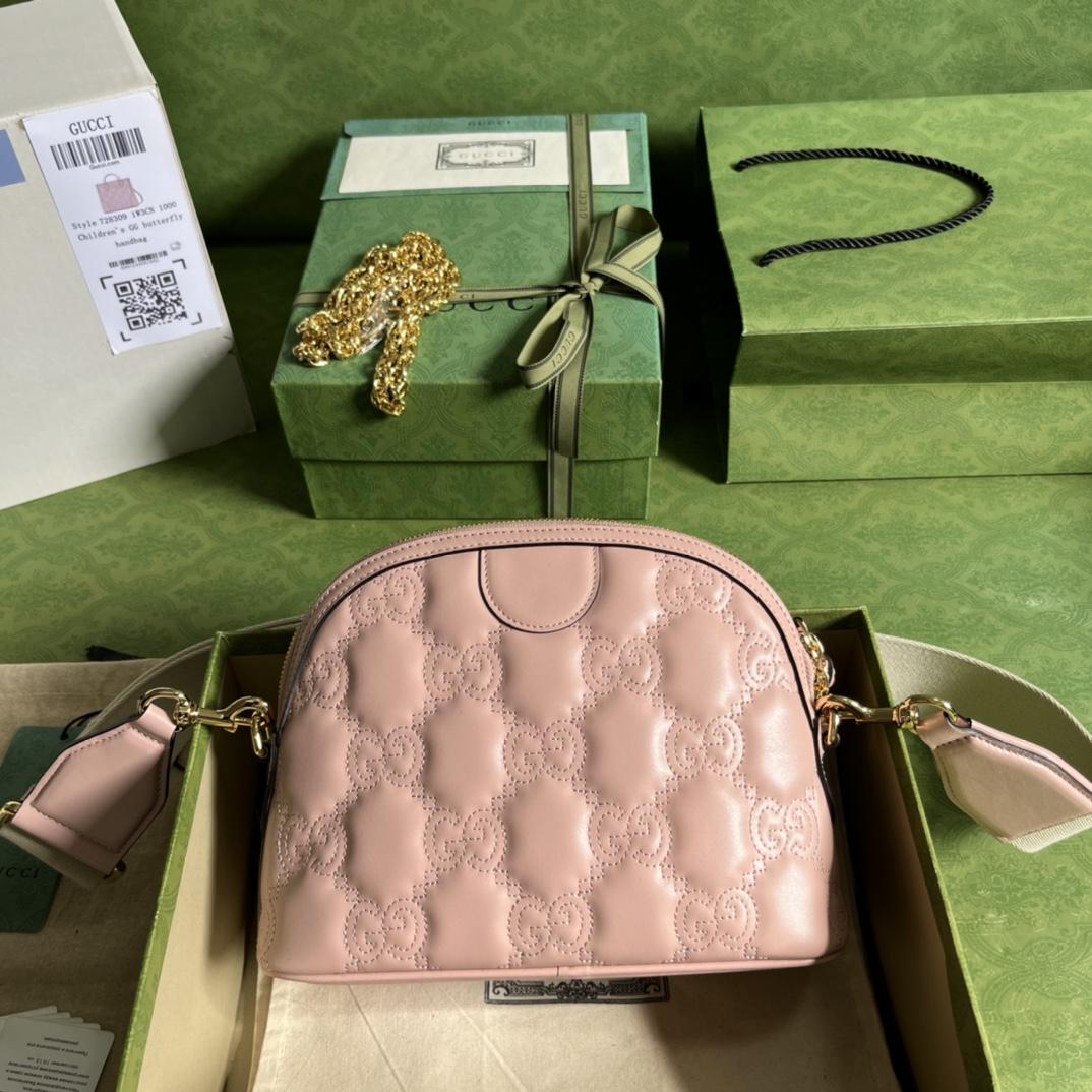 Gucci GG Matelassé Small Bag(23.5*19*8cm) - EUR FASHION