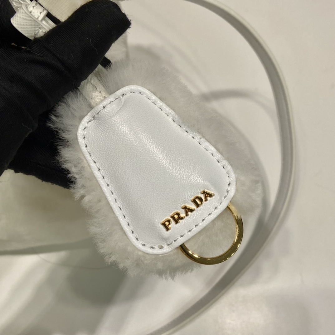 Prada Galleria Shearling Mini-Bag - EUR FASHION