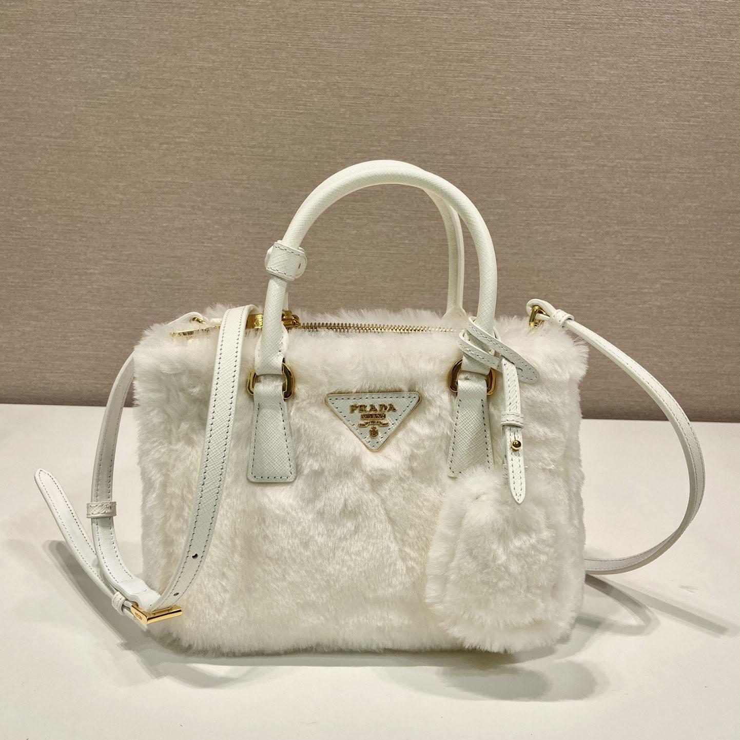 Prada Galleria Shearling Mini-Bag - EUR FASHION