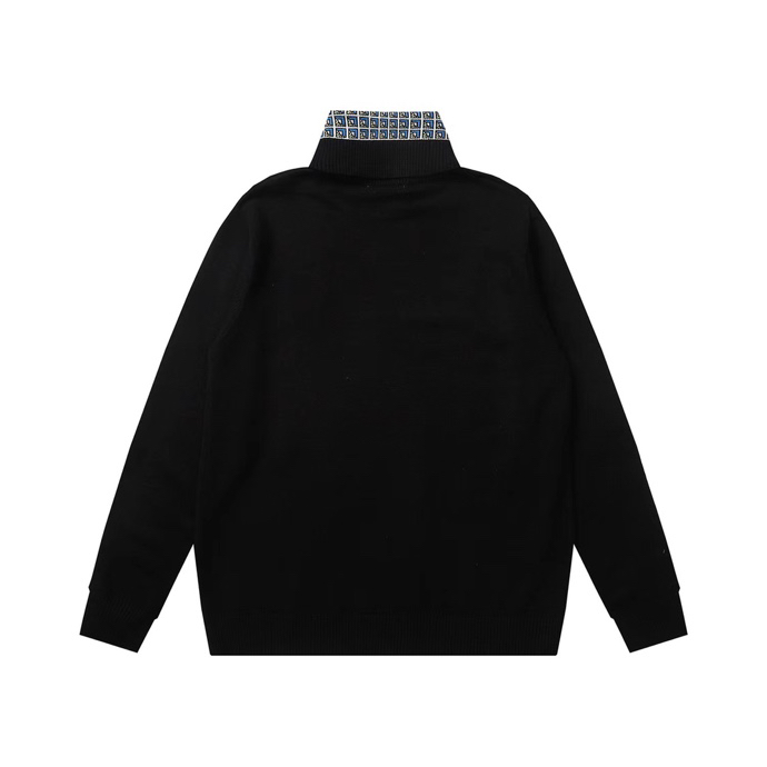 Prada Worsted-Wool Mock-Neck Sweater - EUR FASHION