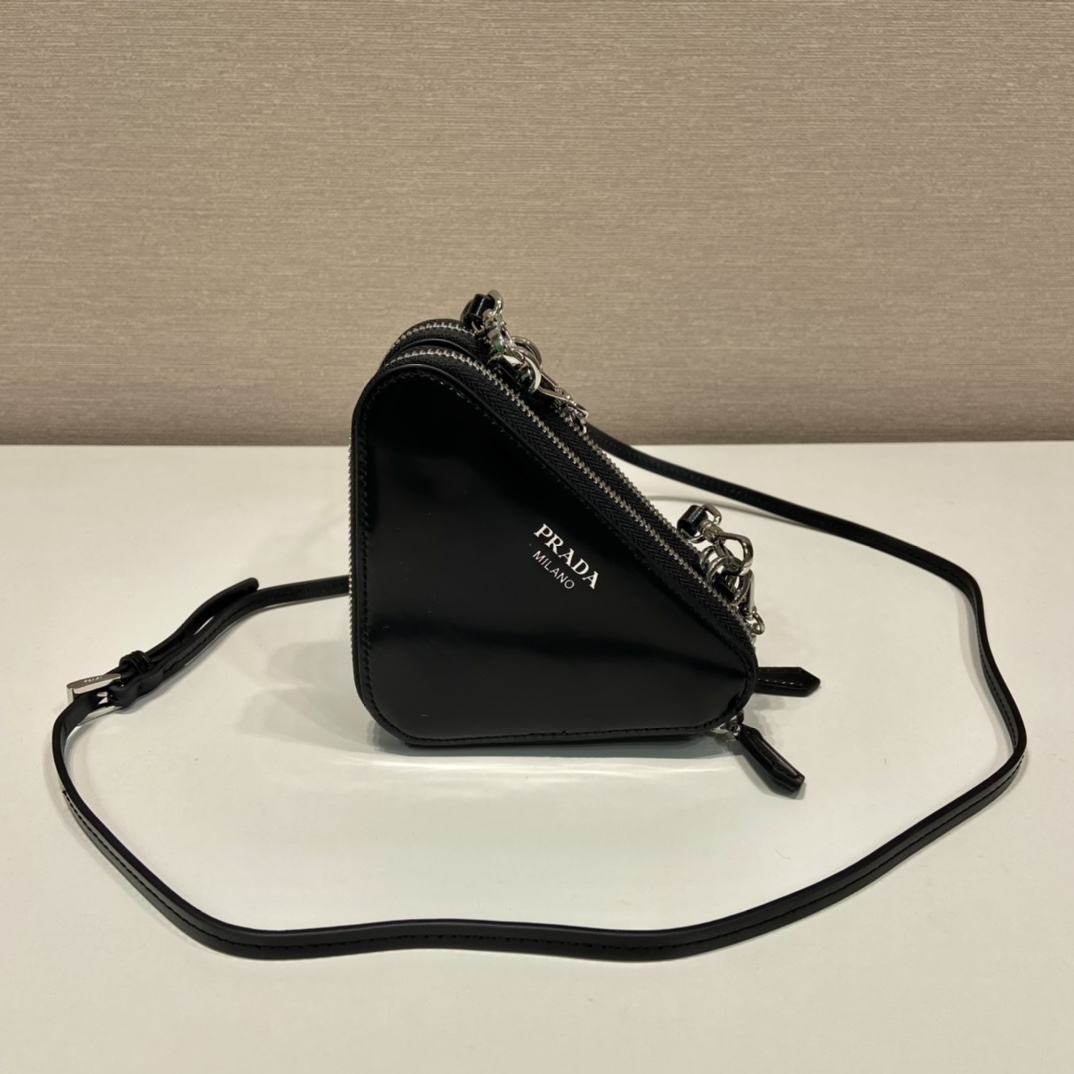 Prada Embellished Satin And Leather Mini-Pouch - EUR FASHION