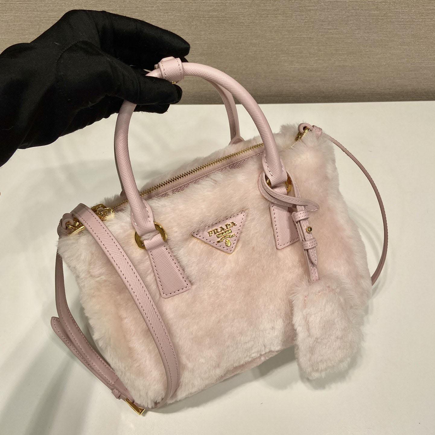 Prada Galleria Shearling Mini-Bag - EUR FASHION