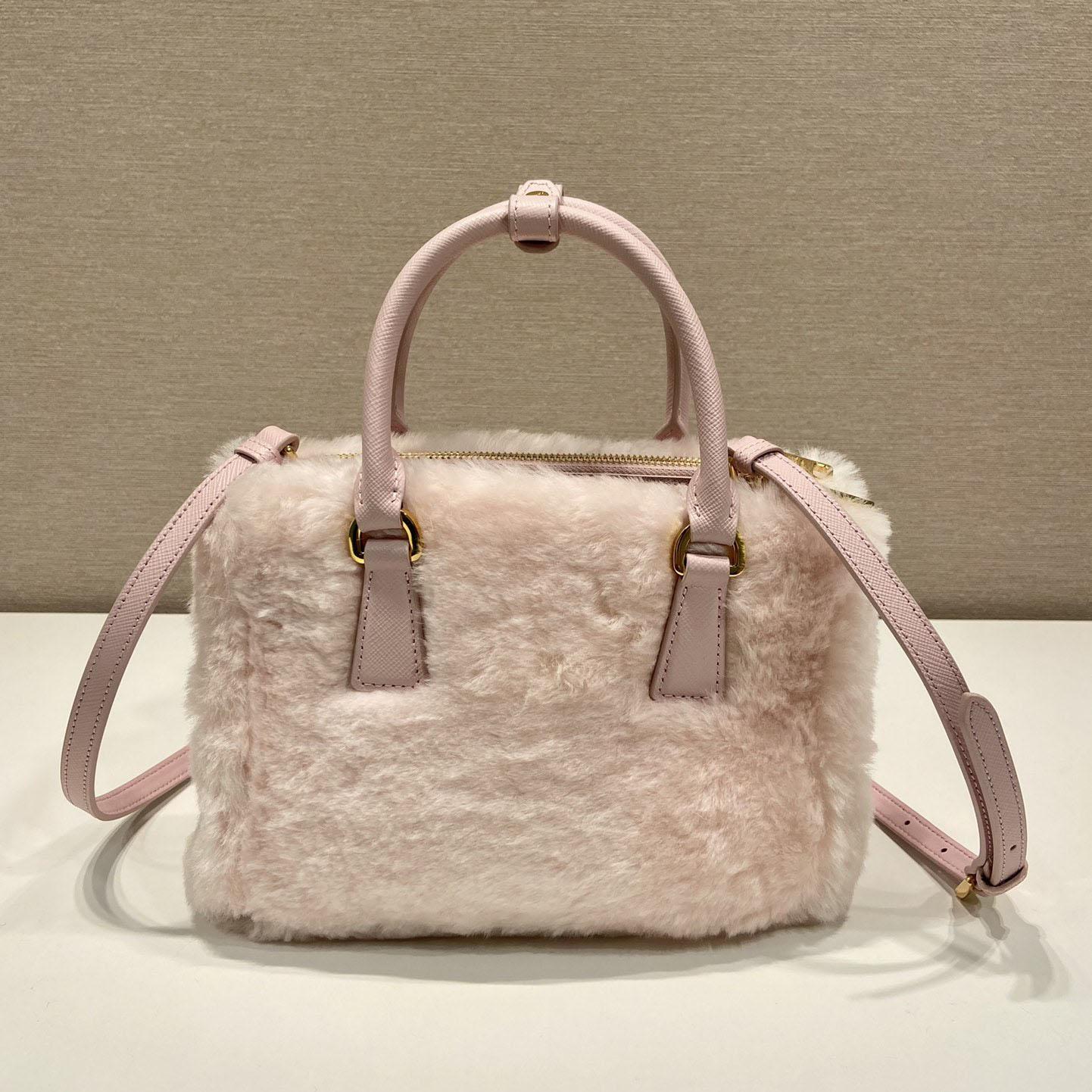 Prada Galleria Shearling Mini-Bag - EUR FASHION