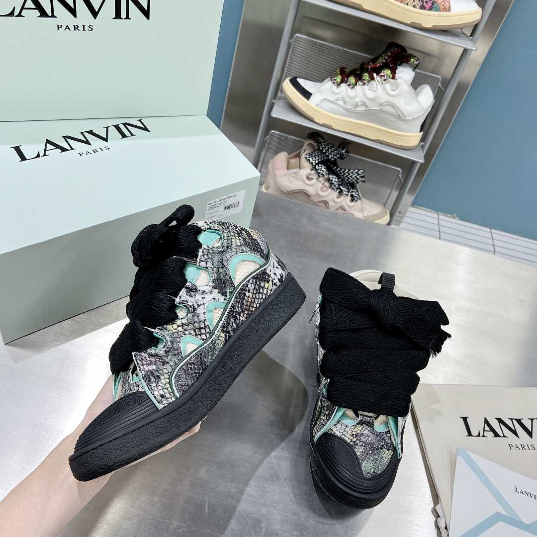 Lanvin Curb Low-Top Sneakers - EUR FASHION