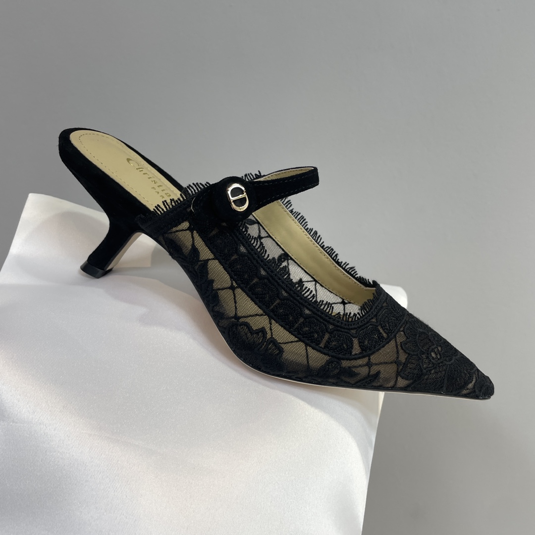 Dior Capture Heeled Mule - EUR FASHION