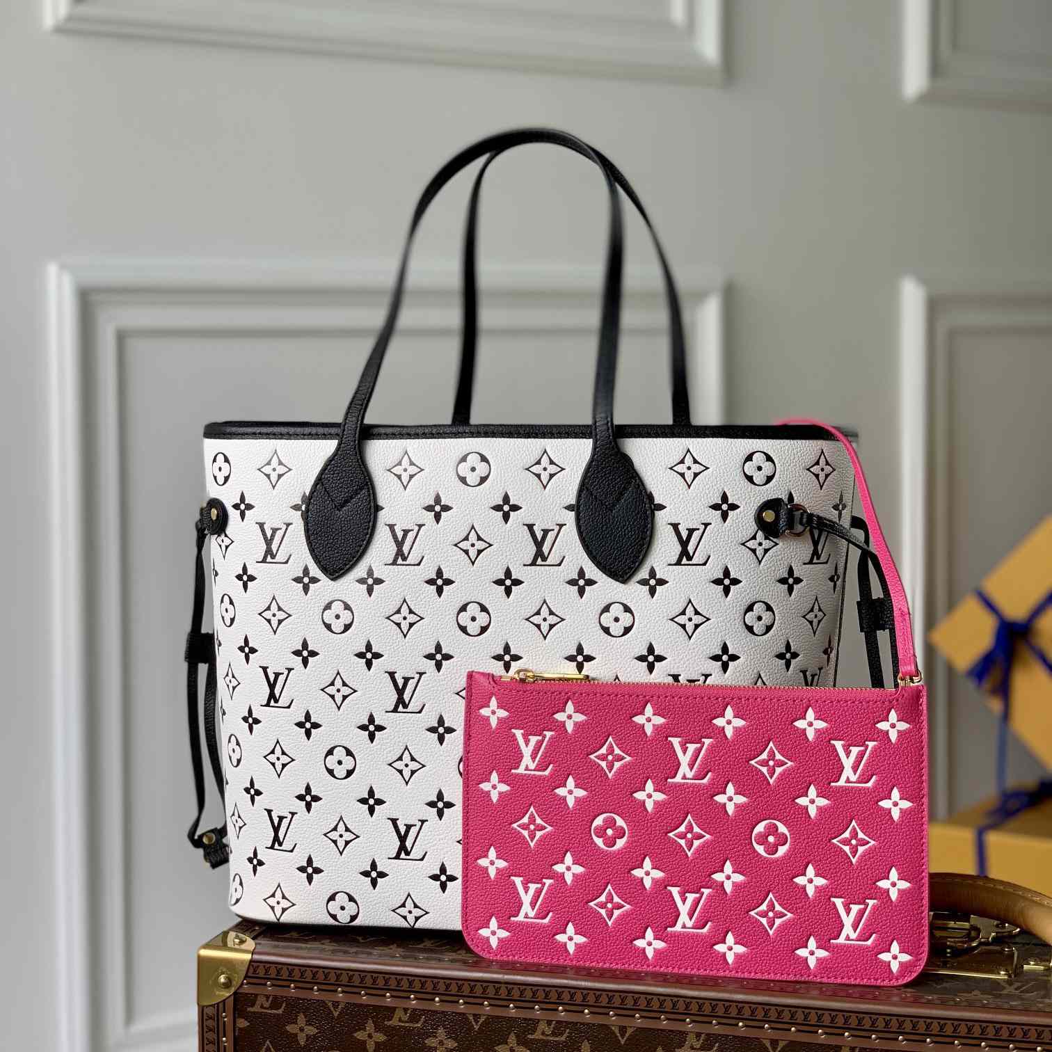 Louis Vuitton Neverfull Tote Bag (31-28-14cm)     M46103   - EUR FASHION