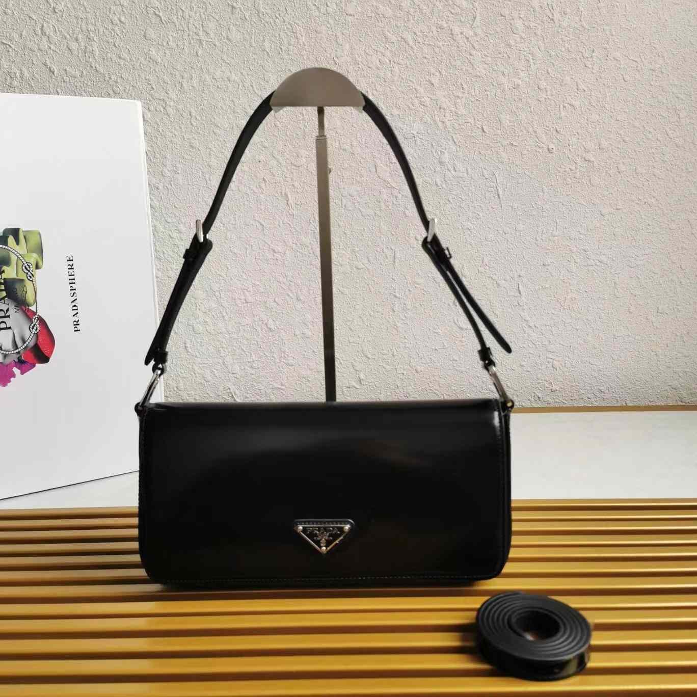 Prada Brushed Leather Prada Femme Bag - EUR FASHION