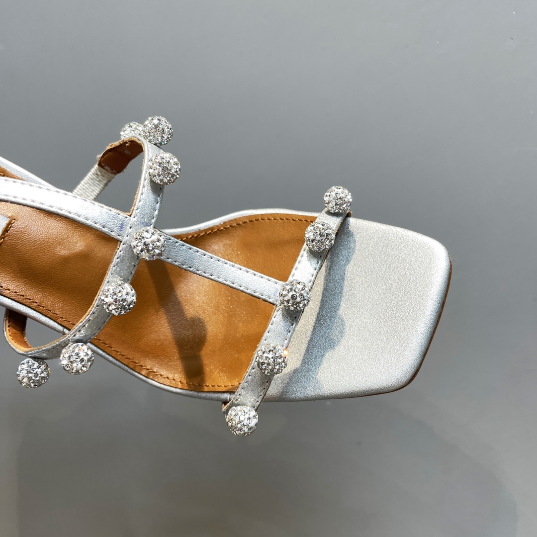 Aquazzura Cha Cha Cha Crystal Sandal  95 - EUR FASHION