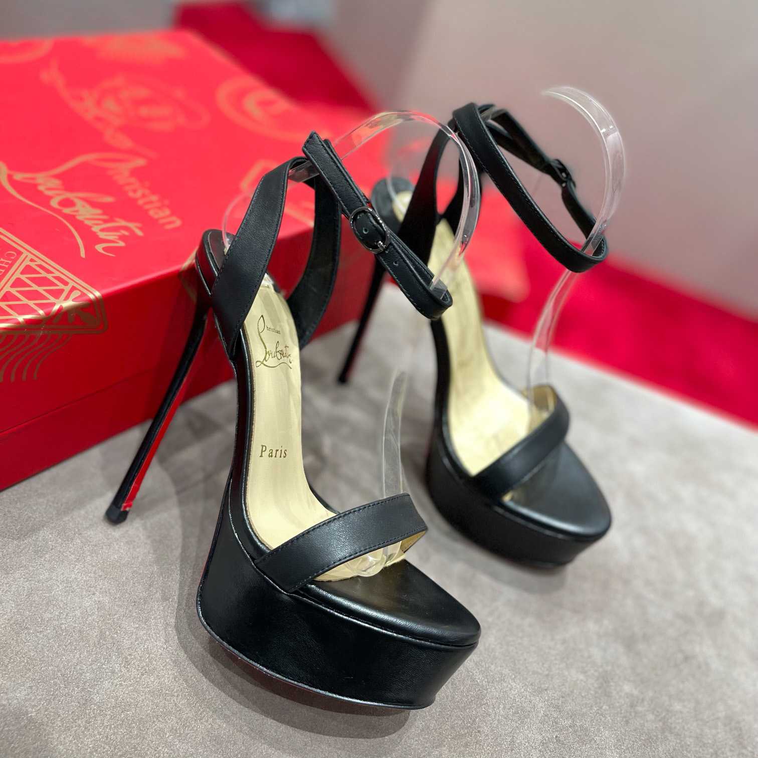 Christian Louboutin Loubi Queen Alta   150mm - EUR FASHION