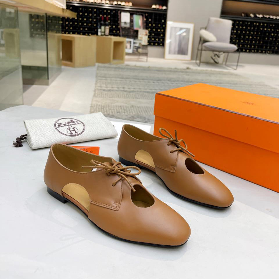 Hermes Lace-Up Shoes - EUR FASHION