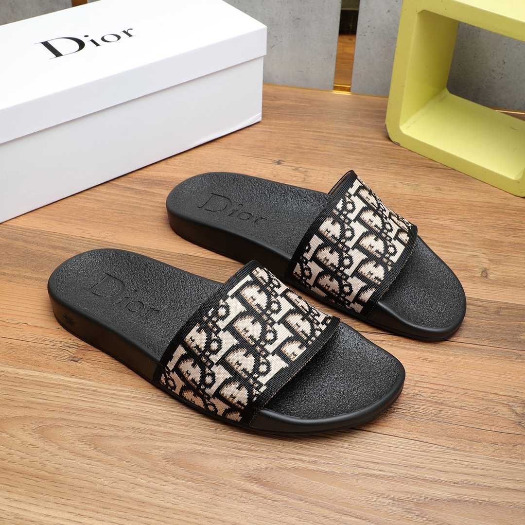 Dior Oblique Jacquard Sandals  - EUR FASHION