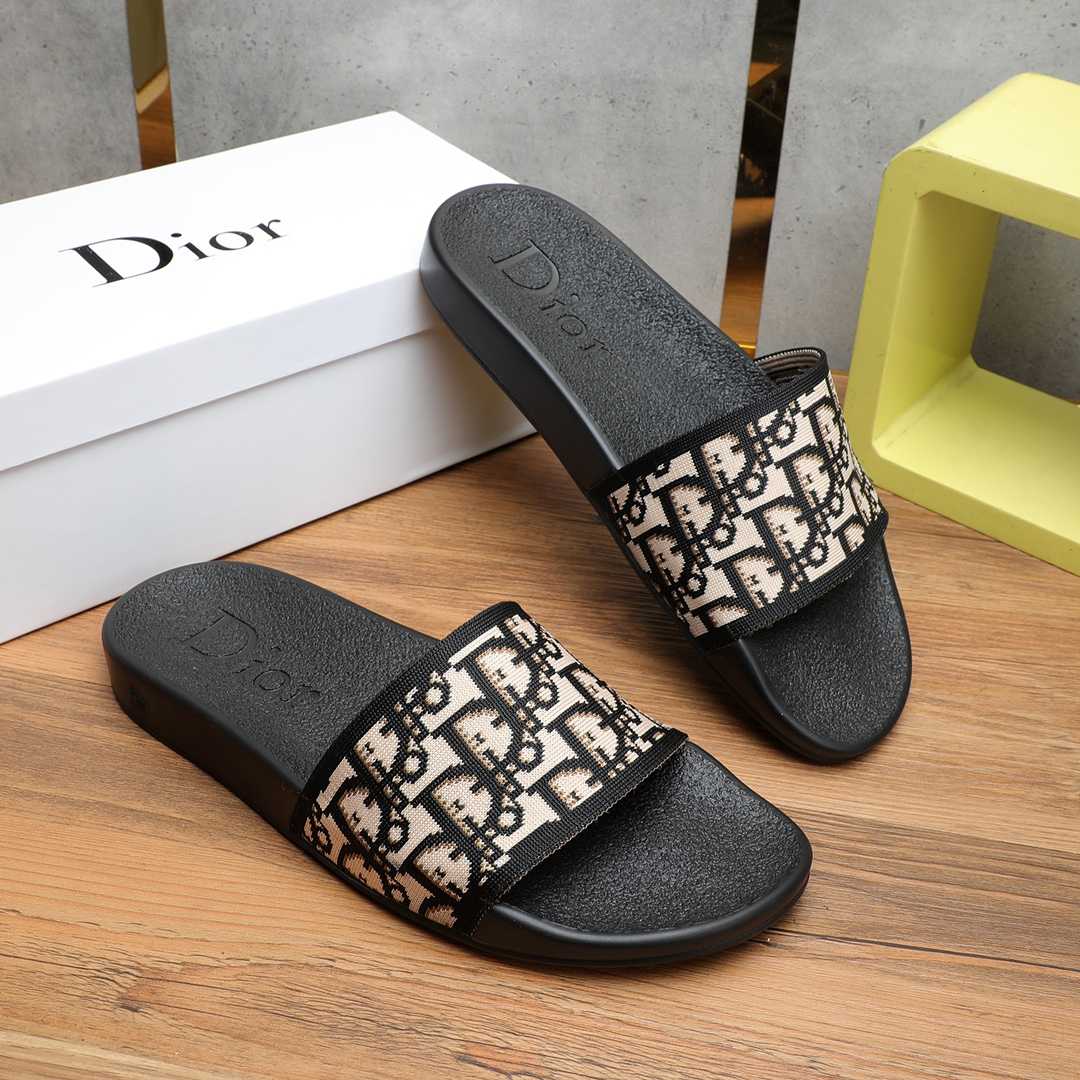 Dior Oblique Jacquard Sandals  - EUR FASHION