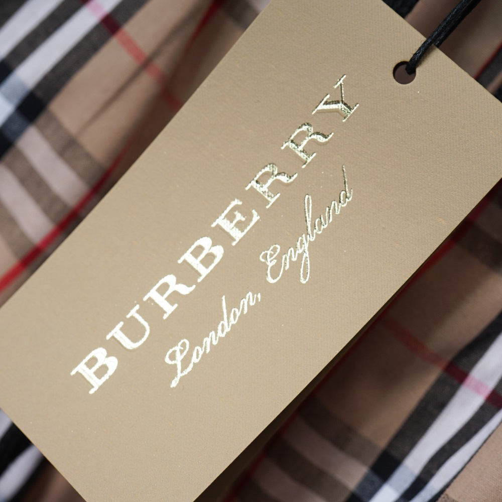 Burberry Short-sleeve Check Cotton Poplin Shirt & Shorts - EUR FASHION