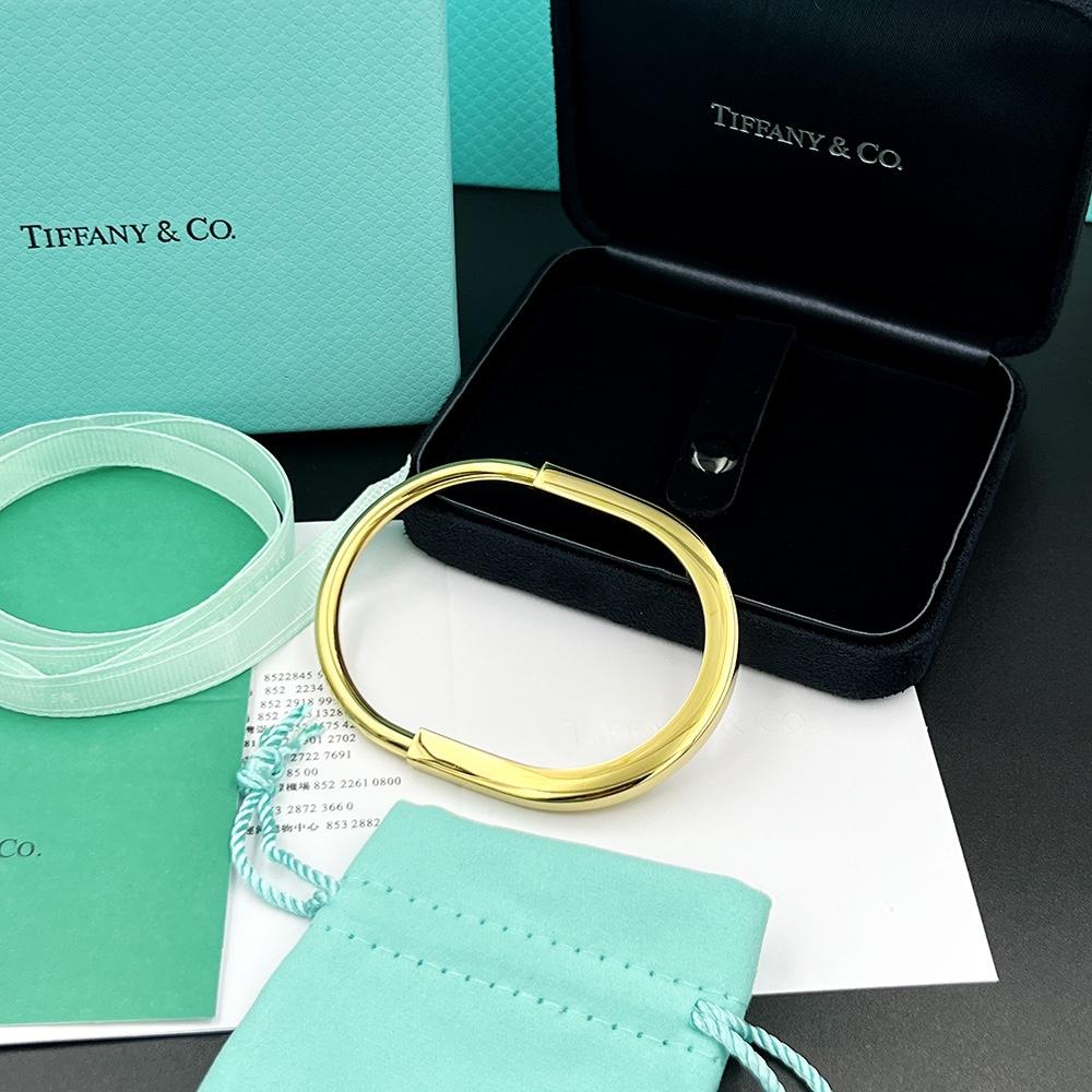 Tiffany&CO Lock Bangle In Yellow Gold - EUR FASHION