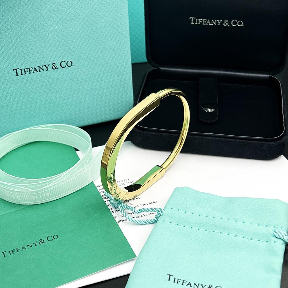 Tiffany&CO Lock Bangle In Yellow Gold - EUR FASHION