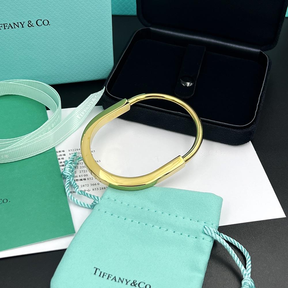 Tiffany&CO Lock Bangle In Yellow Gold - EUR FASHION