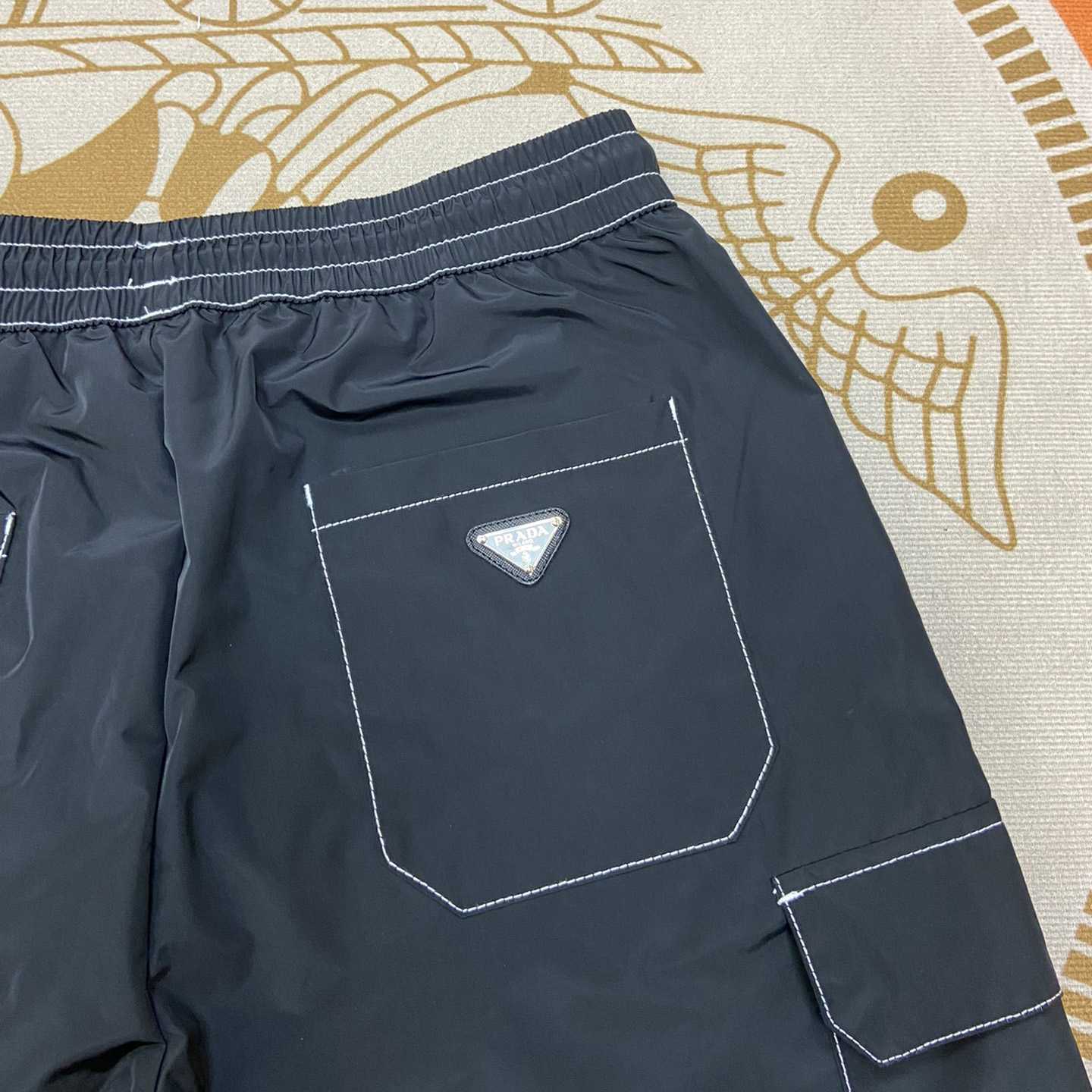 Prada Logo Cotton Shorts - EUR FASHION