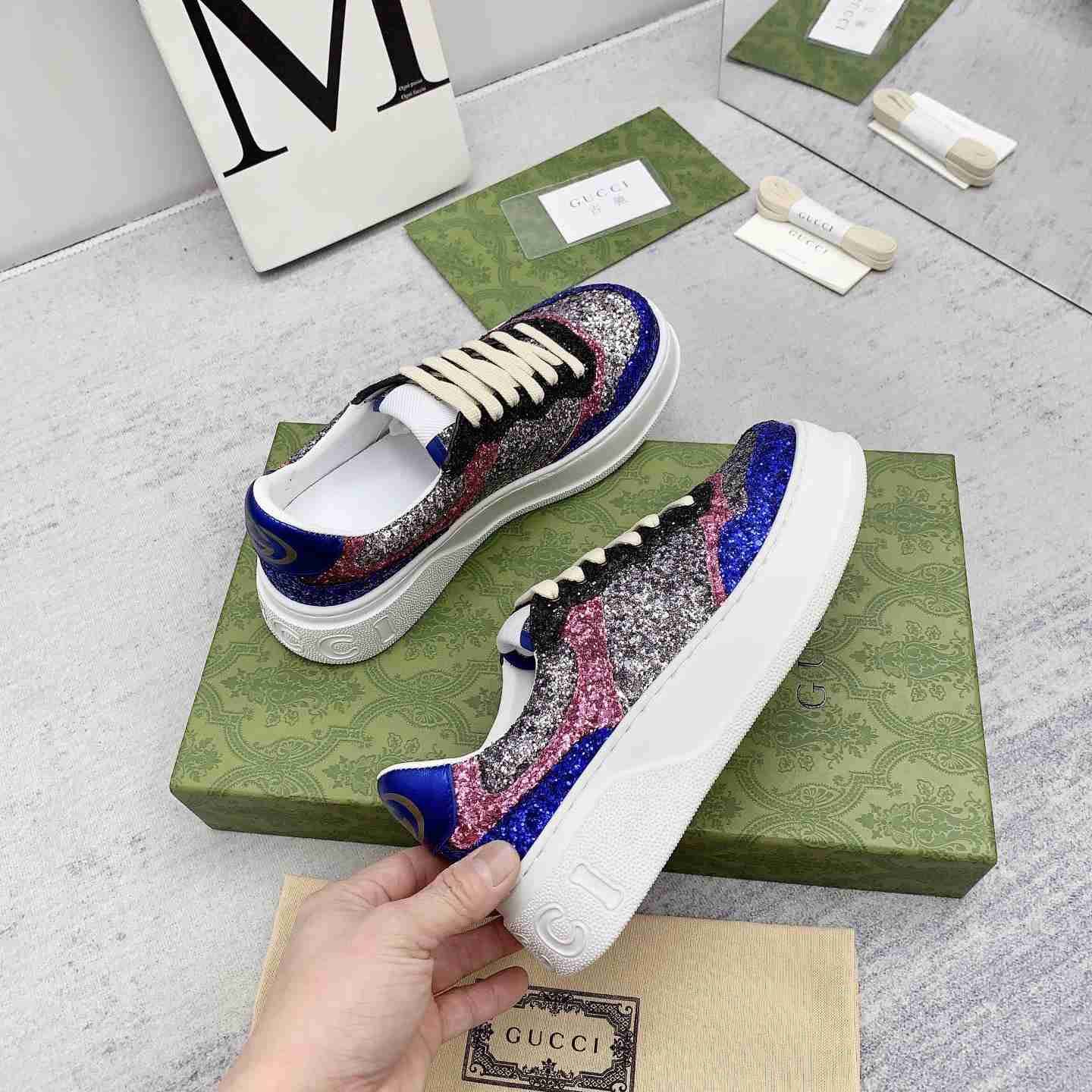 Gucci Glitter Sneaker - EUR FASHION