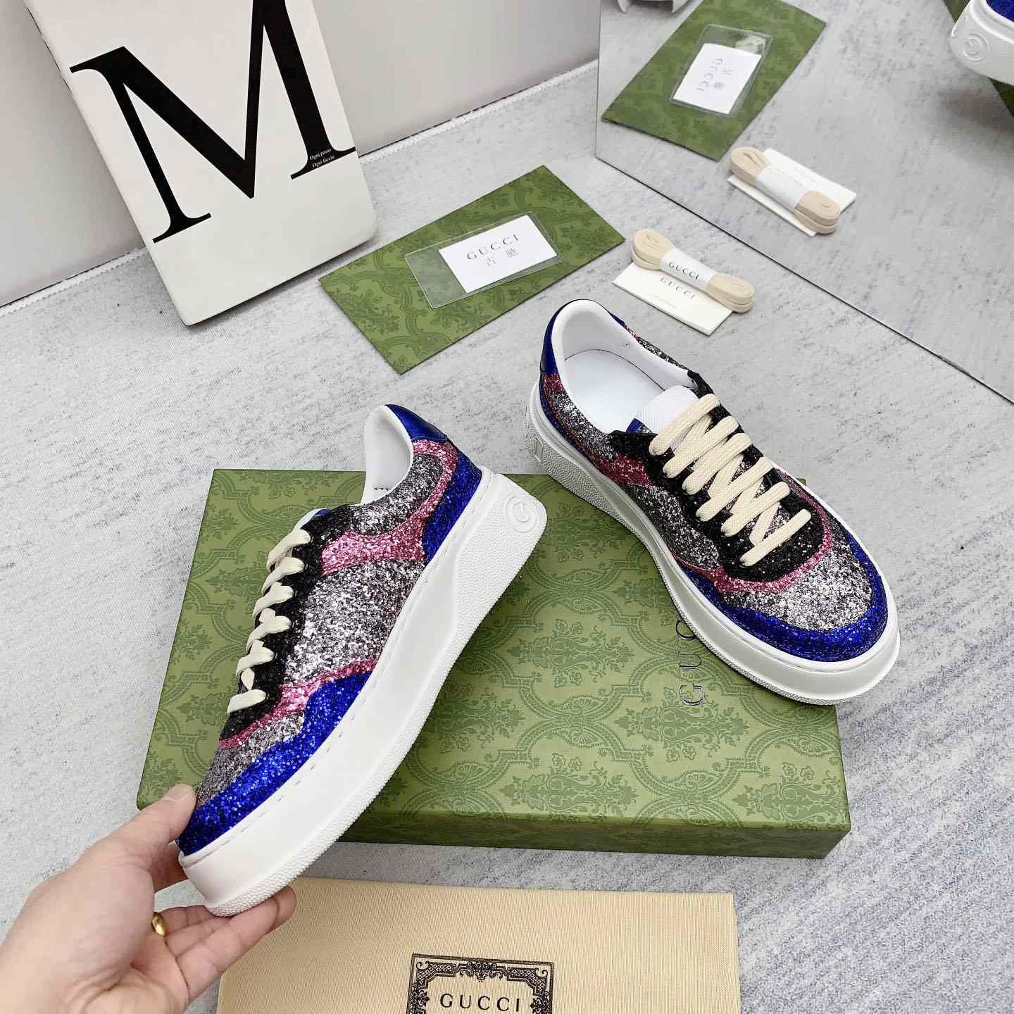 Gucci Glitter Sneaker - EUR FASHION