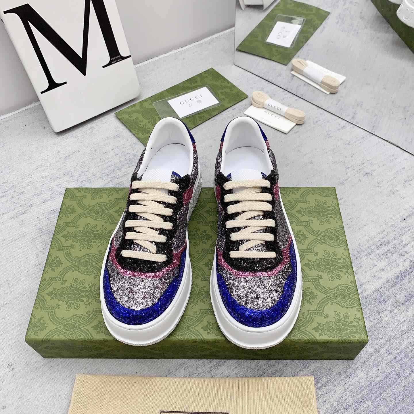 Gucci Glitter Sneaker - EUR FASHION