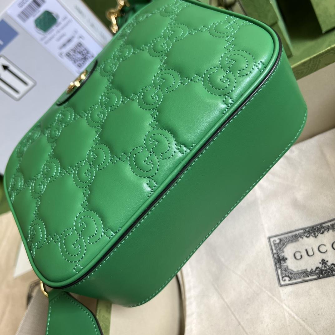 Gucci GG Matelassé Small Bag(21.5-17-7.5cm) - EUR FASHION