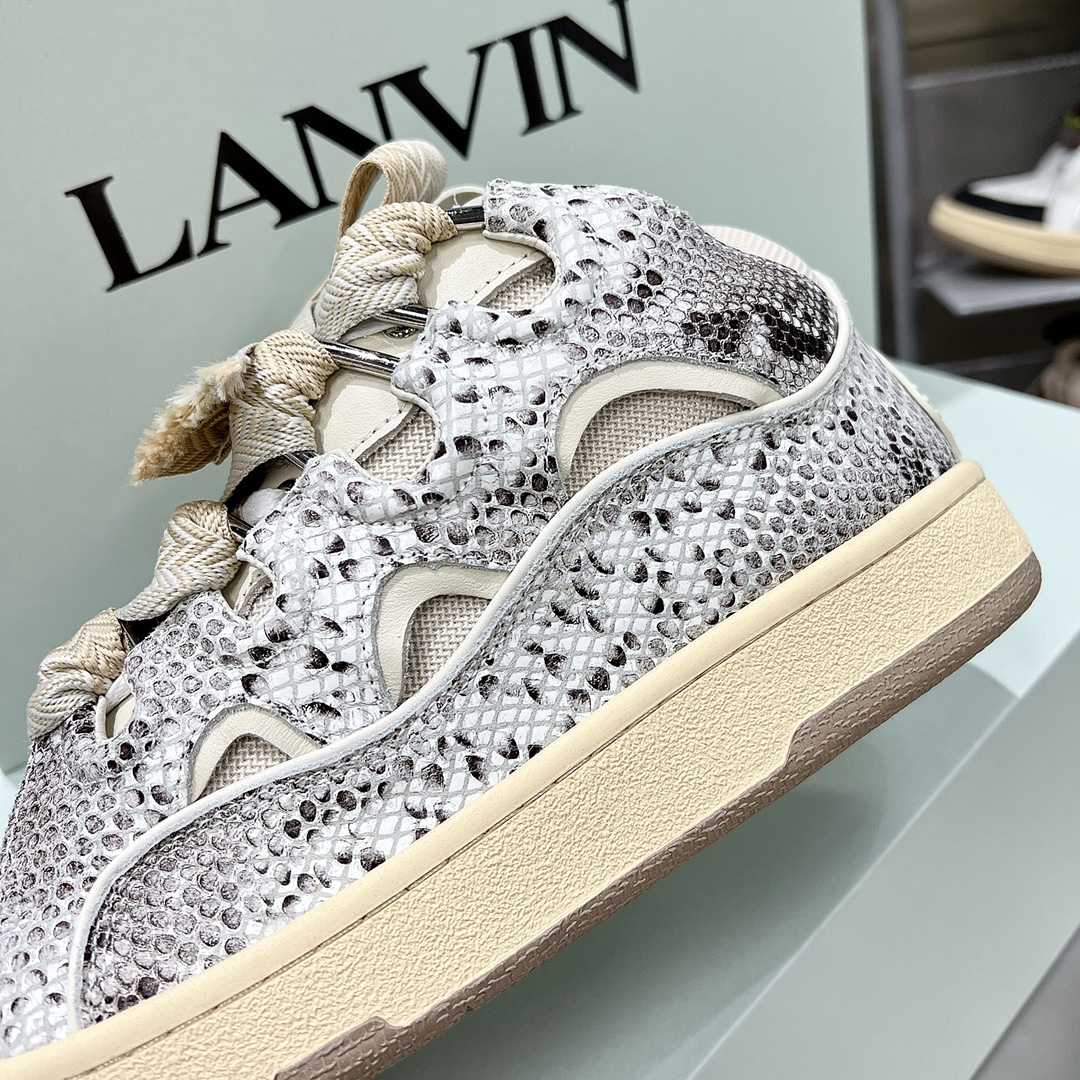 Lanvin Curb Low-Top Sneakers - EUR FASHION