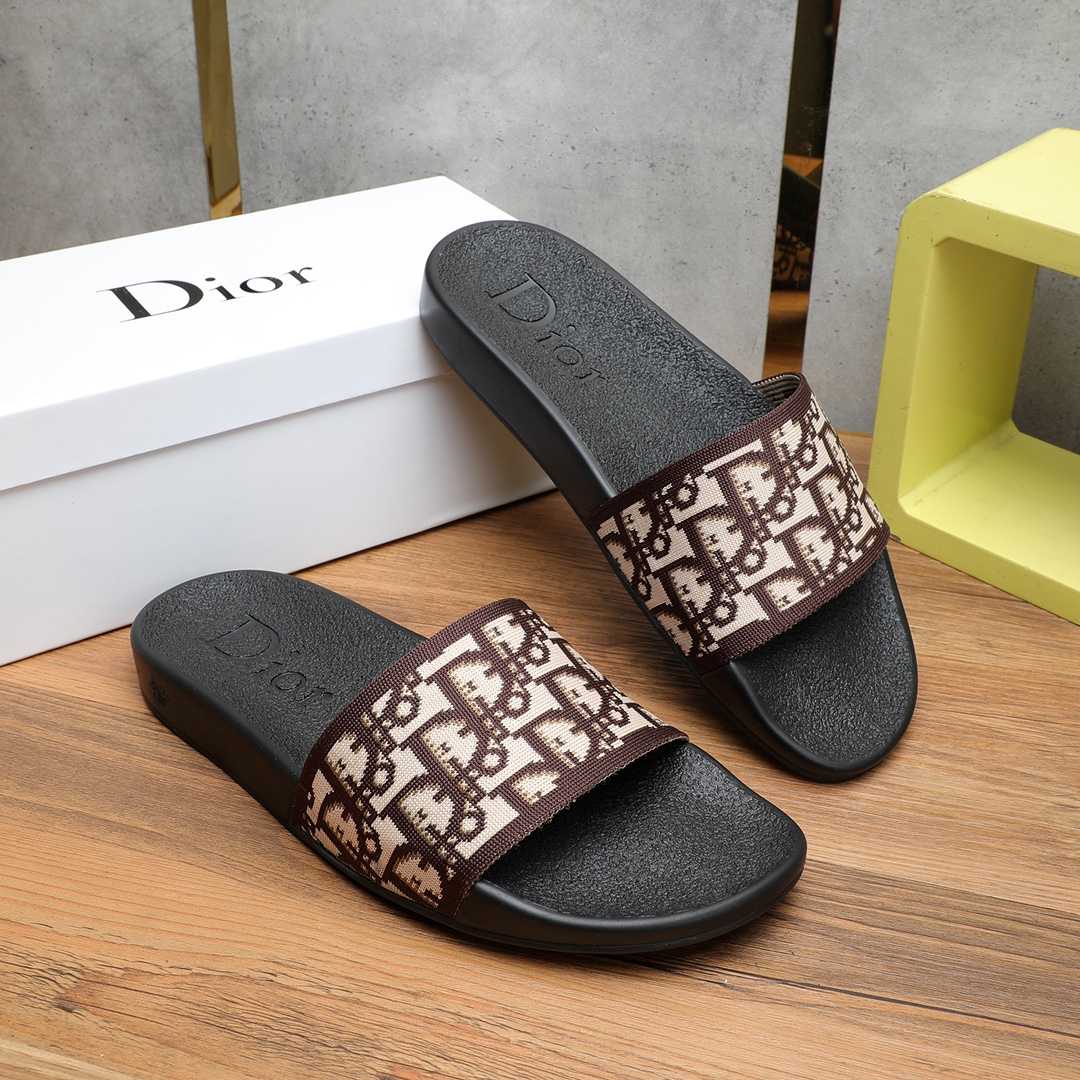 Dior Oblique Jacquard Sandals  - EUR FASHION