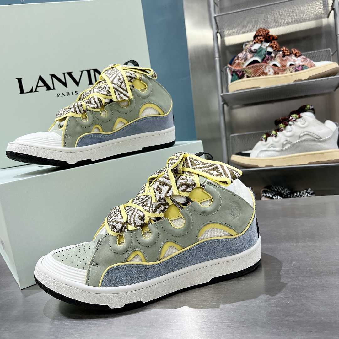 Lanvin Curb Sneakers - EUR FASHION