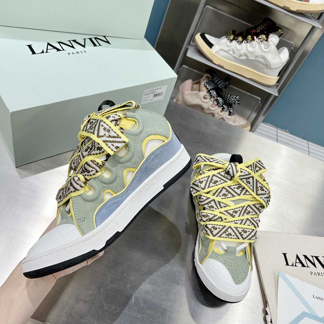 Lanvin Curb Sneakers - EUR FASHION