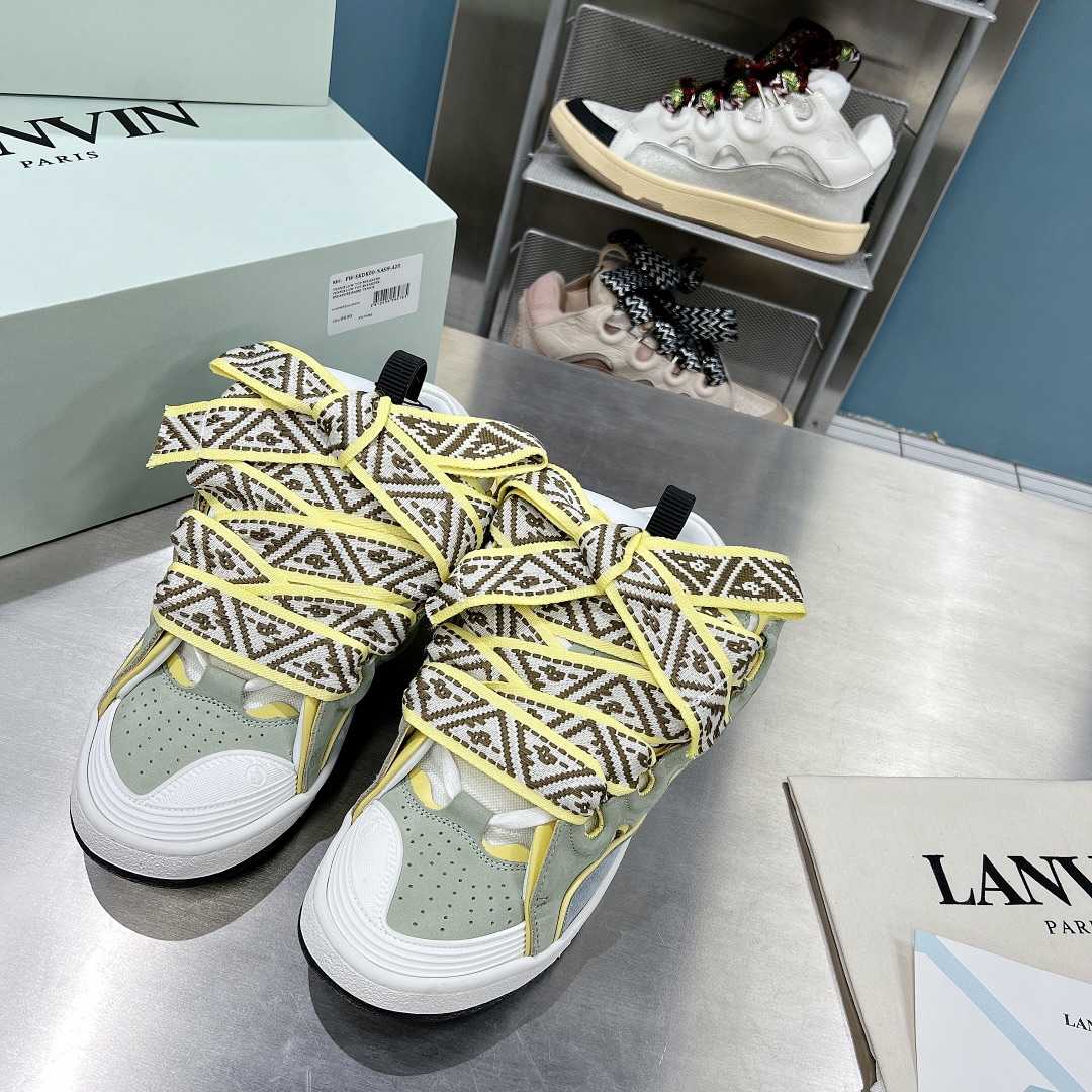 Lanvin Curb Sneakers - EUR FASHION