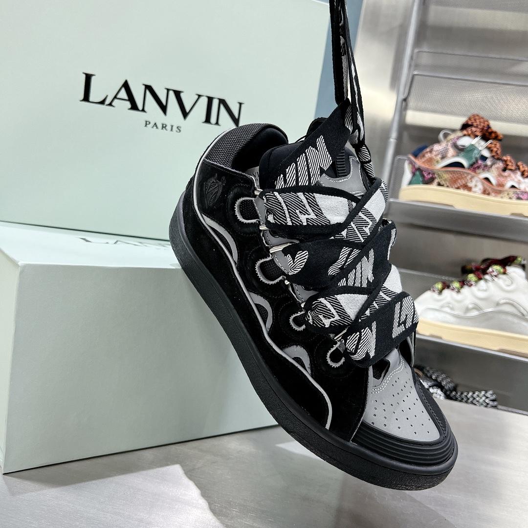 Lanvin Curb Sneakers - EUR FASHION