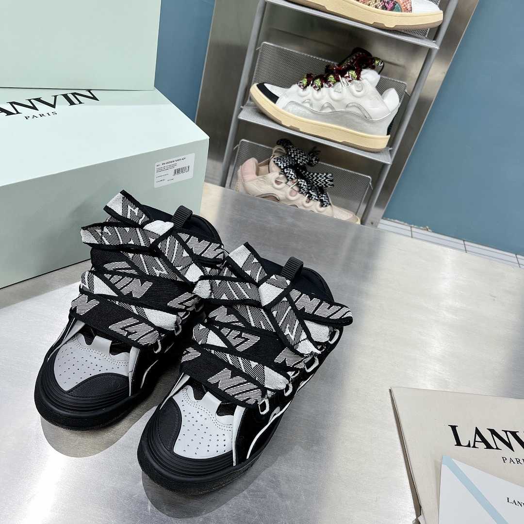 Lanvin Curb Sneakers - EUR FASHION