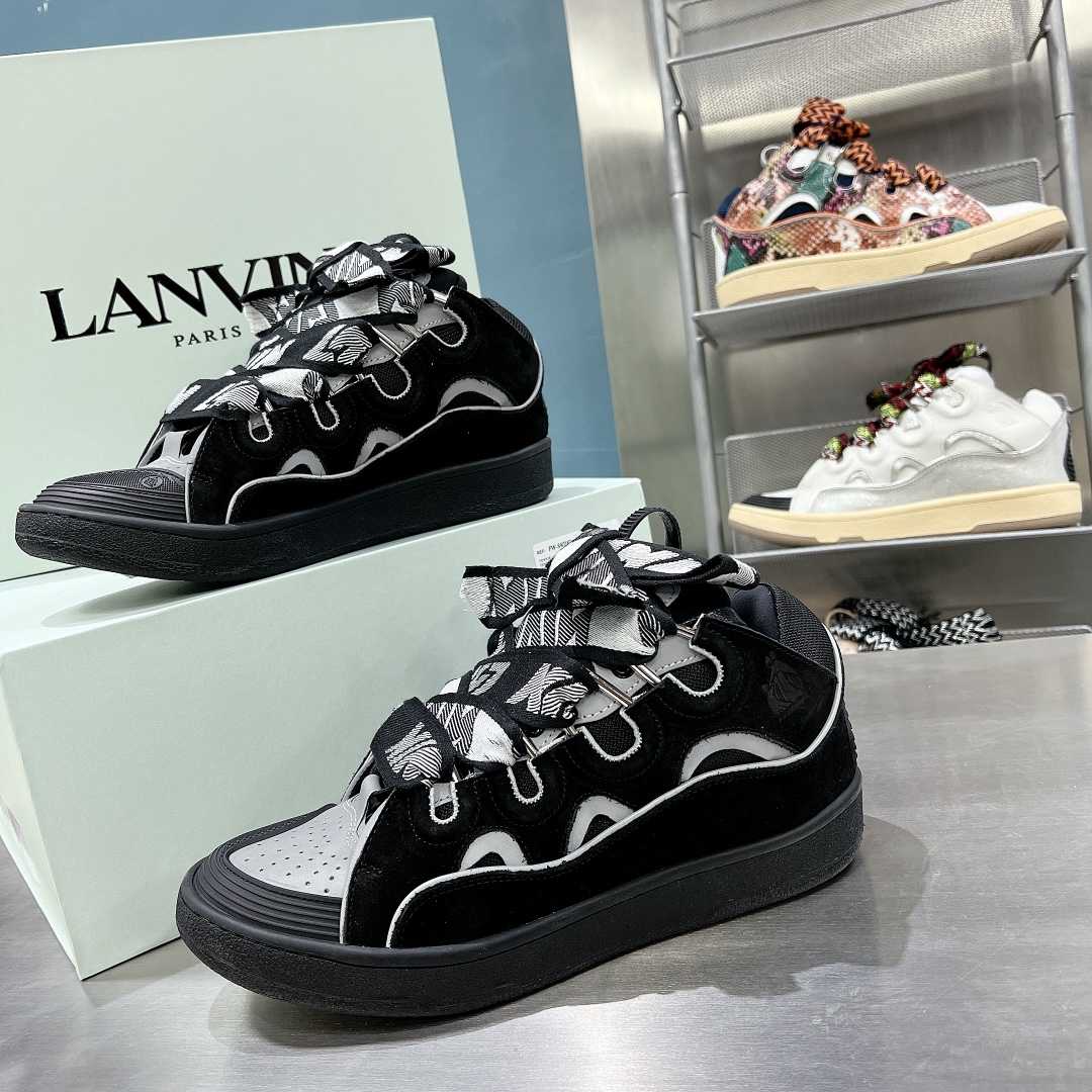 Lanvin Curb Sneakers - EUR FASHION