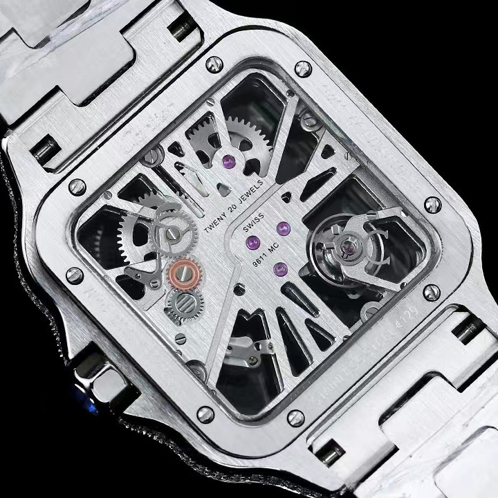 Cartier Santos De Cartier Skeleton    - EUR FASHION